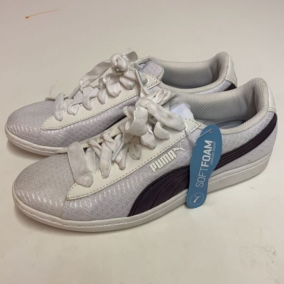 PUMA Women's Vikky Swan Fashion Sneaker Size 9 A20 - Picture 4 of 10